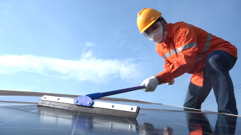 Solar Panel Cleaning